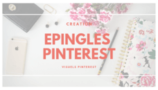 Je crée vos visuels Epingles Pinterest