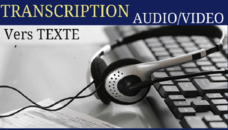 Transcription de vos enregistrements audio/vidéo